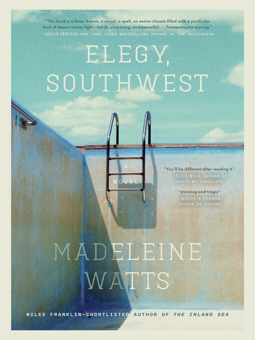 Title details for Elegy, Southwest by Madeleine Watts - Wait list